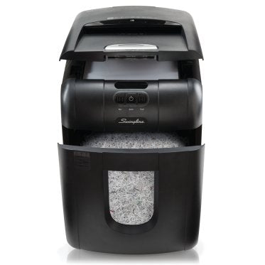 Image of Swingline Stack and Shred 100M Auto Feed Shredder