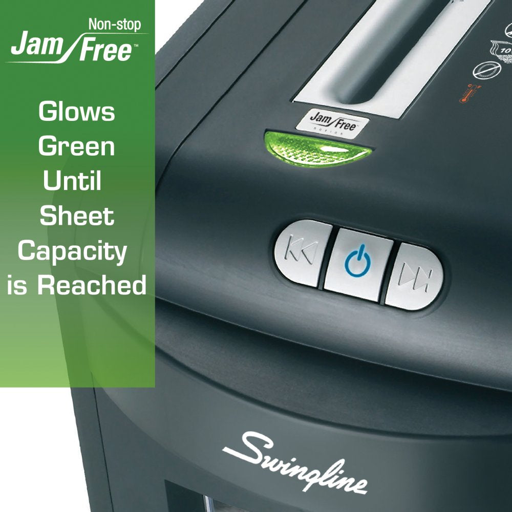 Swingline EX10-06 Cross Cut Jam Free Shredder