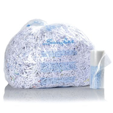 Swingline® 6-8 Gallon Plastic Shredder Bags, for Small Office, Executive, 60X, 80X, 100X, 200X & 100M Shredders, 100/Box