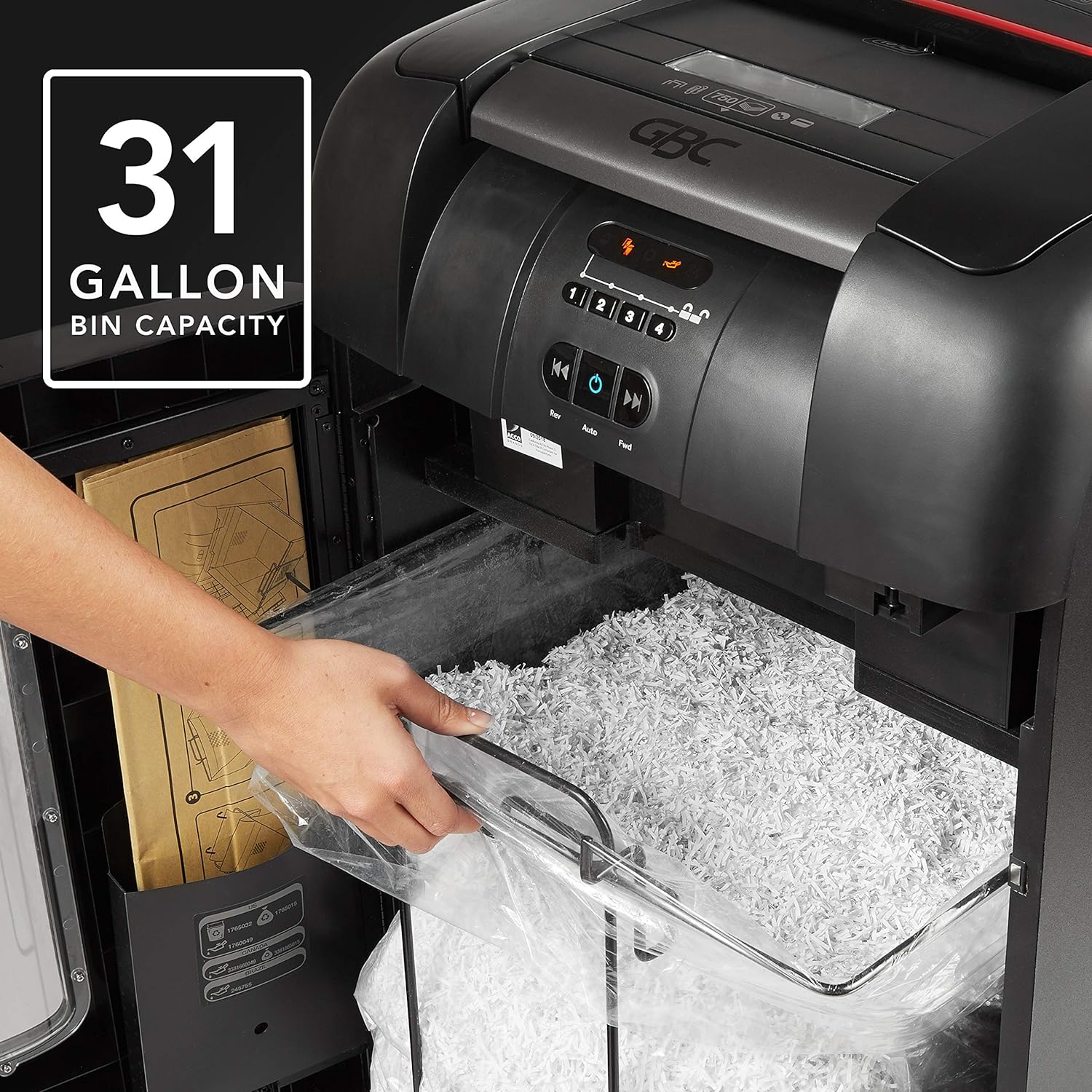 Swingline Stack and Shred 750X Auto Feed Shredder Swingline Stack and Shred 750X Auto Feed Shredder